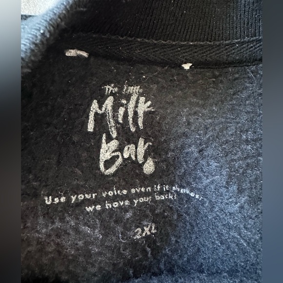 The Little Milk Bar | Black Sweater - Picture 2 of 2